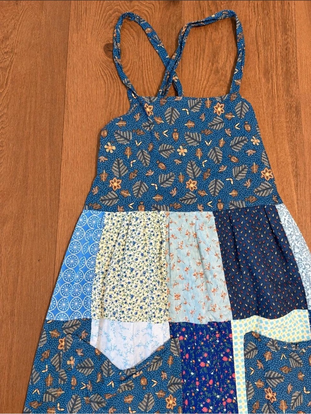 Gorgeous Handmade Patchwork Maxi Dress
